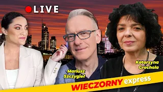 Katarzyna GROCHOLA, Mariusz SZCZYGIEŁ [Wieczorny Express NA ŻYWO]