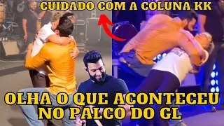 Gusttavo Lima SOBE fã IDOSA no PALCO e algo SURPREENDENTE acontece no final kkk