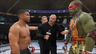 Mike Tyson vs. Turtle Raphael - EA Sports UFC 4 - Boxing Stars 🥊