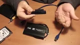 Portable USB 3.0 to SATA 2.5" HDD Drive Case Box - Обзор