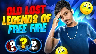 Old Lost Legends Of Free Fire Community 😭💔