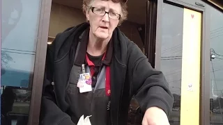 $50,000 IN THE DRIVE THUR PRANK!! OLD WOMEN GONE ANGRY!!!