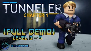 Roblox: TUNNELER Level 0-9 [FULL DEMO] HD