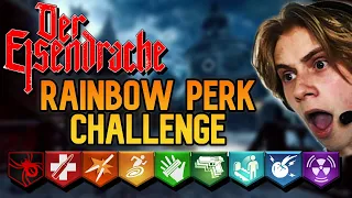 Der Eisendrache Rainbow Perk Challenge!!