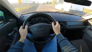 2009 Lada Priora Pov Test Drive