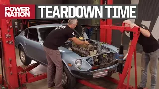 Pulling The L28 Out Of Our 1978 Datsun 280Z Heritage Restomod - Carcass S3, E19