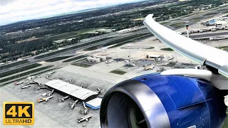 Microsoft Flight Simulator 2020 4K EXTREME GRAPHICS 787-10 Takeoff From London Heathrow Airport