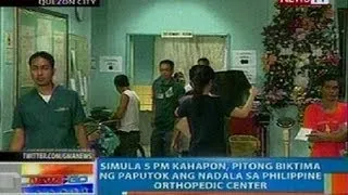 NTG: Simula 5 pm kahapon, pitong biktima ng paputok ang nadala sa Philippine Orthopedic Center