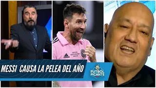 SE PELEARON ÁLVARO MORALES y RAFA RAMOS por MESSI y su título con el INTER MIAMI | Futbol Picante