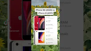 Apple's iPhone SE 2020 vs iPhone 8