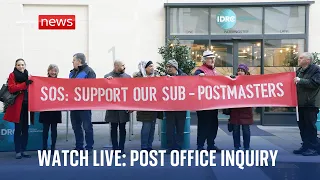 Post Office Horizon inquiry: Alan Cook and Adam Crozier give evidence