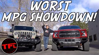 What Gets Worse Gas Mileage - a Ford Raptor or a Lifted Jeep Gladiator?