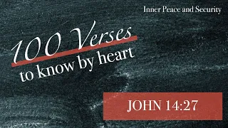 Peace I Leave With You (John 14:27 NIV) - Memorize Scripture Easily With Song