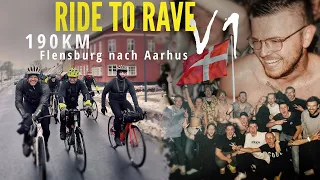 190KM mit Rad von Flensburg nach Aarhus |Ride to Rave | skatepunk2425