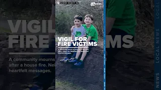 Neighbors start memorial for two Virginia boys lost in Clifton house fire