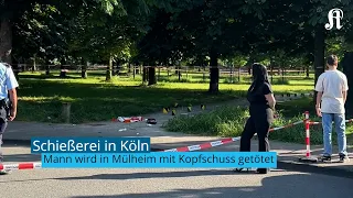 Schüsse fallen in Köln Mülheim: Ein Toter, eine Schwerverletzte