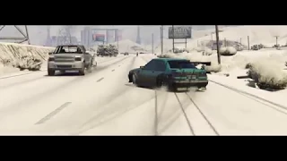 GTA 5 | MiyaGi - Колибри | Winter DRIFT (Конец 2017)