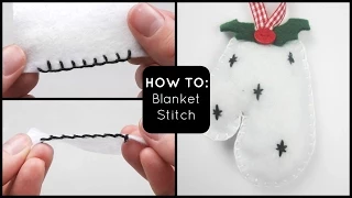 {Step-by-Step Sewing} How to: Blanket Stitch