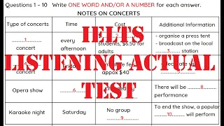 IELTS Listening Actual Test 2024 // Test 4 ( With Answers)