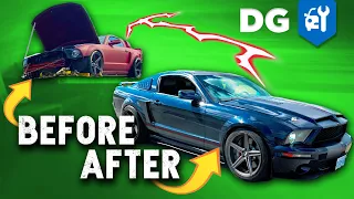 Abandoned Coyote swapped Mustang Rebuild in 10 MINUTES!