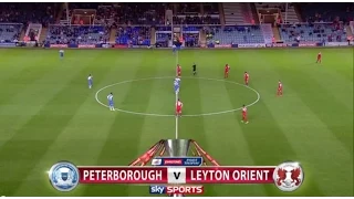 Highlights: Peterborough United v Leyton Orient - Johnstone's Paint Trophy