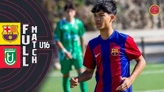 FULL MATCH: FC Barcelona vs UE Cornellà Cadete A U16 2023