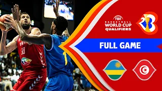 🇷🇼 RWA - 🇹🇳 TUN | Basketball Full Game - #FIBAWC 2023 Qualifiers