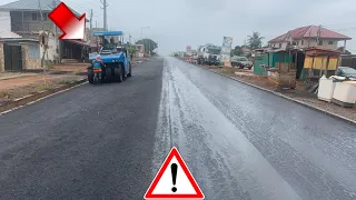 Finally! Kumasi Santasi Apire to Bebu Roads Asphalting Completion Update in Ghana!