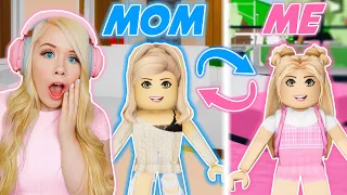 I SWITCHED LIVES WITH MY MOM IN BROOKHAVEN! (ROBLOX BROOKHAVEN RP)