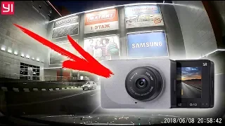 Обзор ЛУЧШЕГО Видеорегистратора до 50$ Xiaomi Yi 1080P Car WiFi DVR из Китая JD. RU.