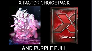 *PURPLE PULL* X-FACTOR CHOICE PACK PLUS HUT RUSH REWARDS! NHL 22 PACK OPENING