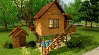 The Sims 3 Домик на дереве
