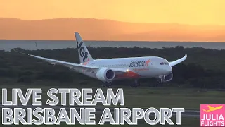 SUNDAY Morning LIVE Plane Spotting BRISBANE International Airport (BNE/YBBN) Australia