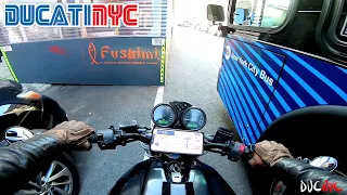 NYC Mото Влог По Русски #10: пончики и поездка по Brooklyn | Williamsburg + Dumbo + Greenpoint v1376