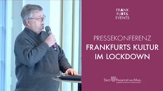 Livestream der Pressekonferenz: Frankfurts Kultur im Lockdown