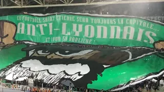 Saint-Etienne VS Olympique Lyon 2021 - Ultras ASSE-OL Anti-Lyonnais