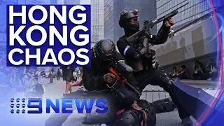 Fears violence will intensify ahead on China's National Day | Nine News Australia