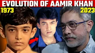 Evolution of Aamir Khan (1973-2023) • From "Yaadon Ki Barat" to "Champion" | Mr.Perfectionist👌