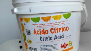 pulizia della lavatrice con acido citrico