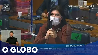 Ministro chama Simone Tebet de 'descontrolada' e gera reação de senadores na CPI da Covid