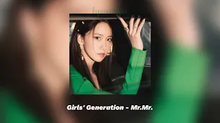 girls' generation - mr.mr. [sped up]