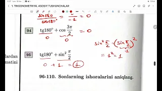 #IDC(3-qism) 1-mavzu: Trigonometriya. Asosiy tushunchalar            2-qism