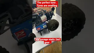 #shorts The Savage X: How Much Swell Does This 4.6 Nitro RC Truck Actually Create? #short