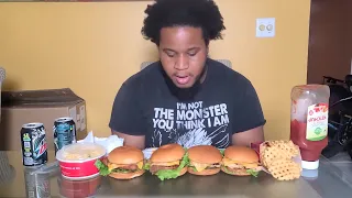 Chicfila Deluxe Spicy chicken and Grilled chicken Mukbang