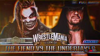 The Undertaker vs The Fiend (Bray Wyatt) | WWE WRESTLEMANIA 39 | Cinematic Promo/Match WWE 2K