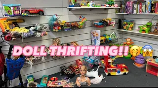 GOING ON A DOLL THRIFT HUNT, Bratz, My Scene, Barbie, L.O.L Surprise, Funko Pops & More……