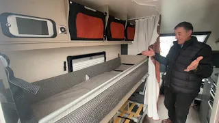 Bunk bed demonstration - Swift Basecamp 4 2021