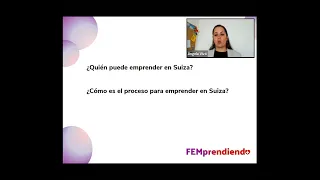 Cómo Emprender En Suiza - FEMprendiendo - TallerFormativo