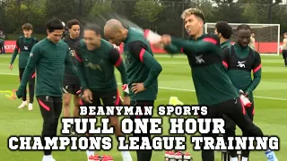 Liverpool FULL 1 HOUR training session ahead of Champions League Final against Real Madrid