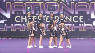 Oxygen Allstars Bubbles- AASCF National Champions 2016 - Mini L1